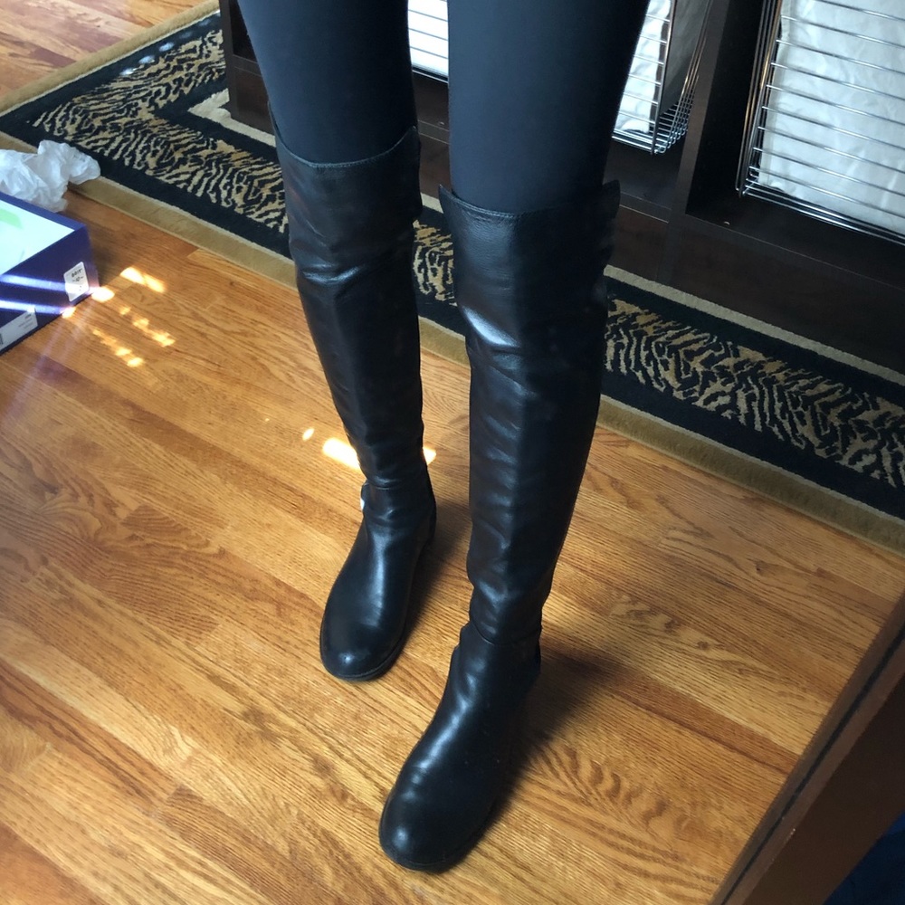 Stuart Weitzman 5050 over the knee leather boot 5